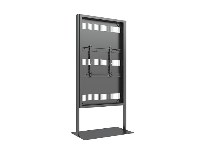 M Pro Series Enclosure 65" Totem Floorbase Black