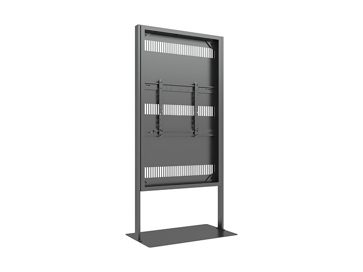 M Pro Series Enclosure 65" Totem Floorbase Black