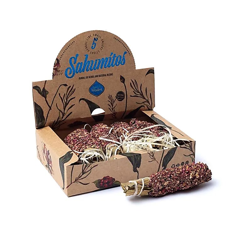 Sagrada Madre Sahumitos smudge Roses - 1st (20gram smudge)  - 2