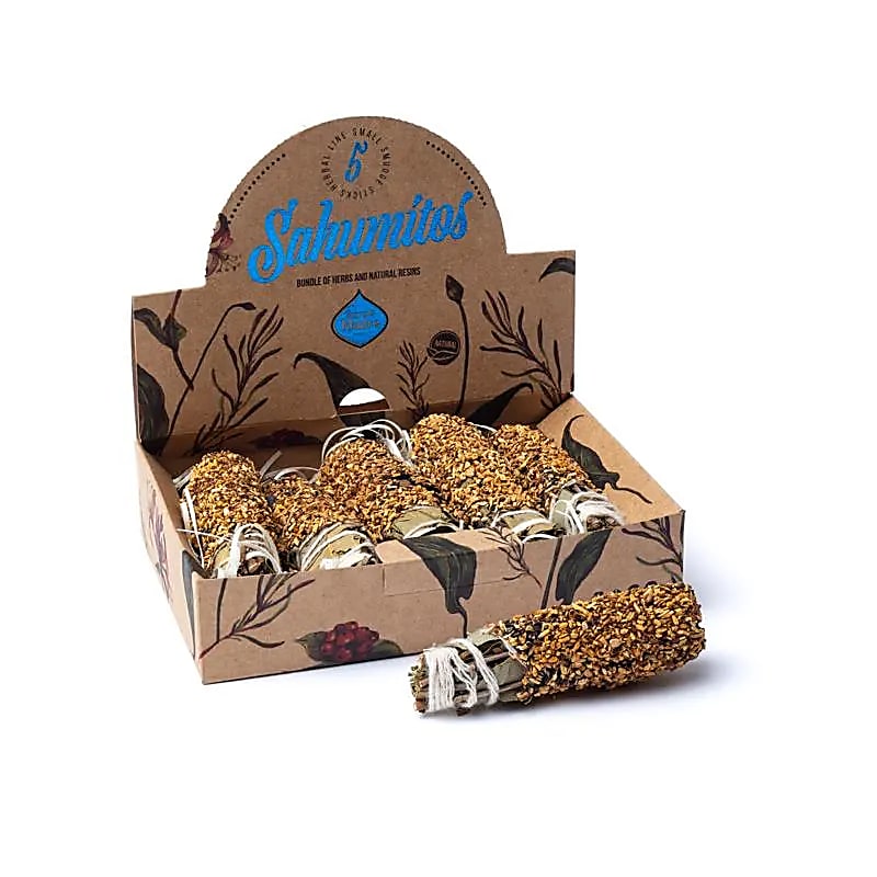 Sagrada Madre Sahumitos smudge Myrrh & Palo Santo- 1st (20gram smudge)  - 2