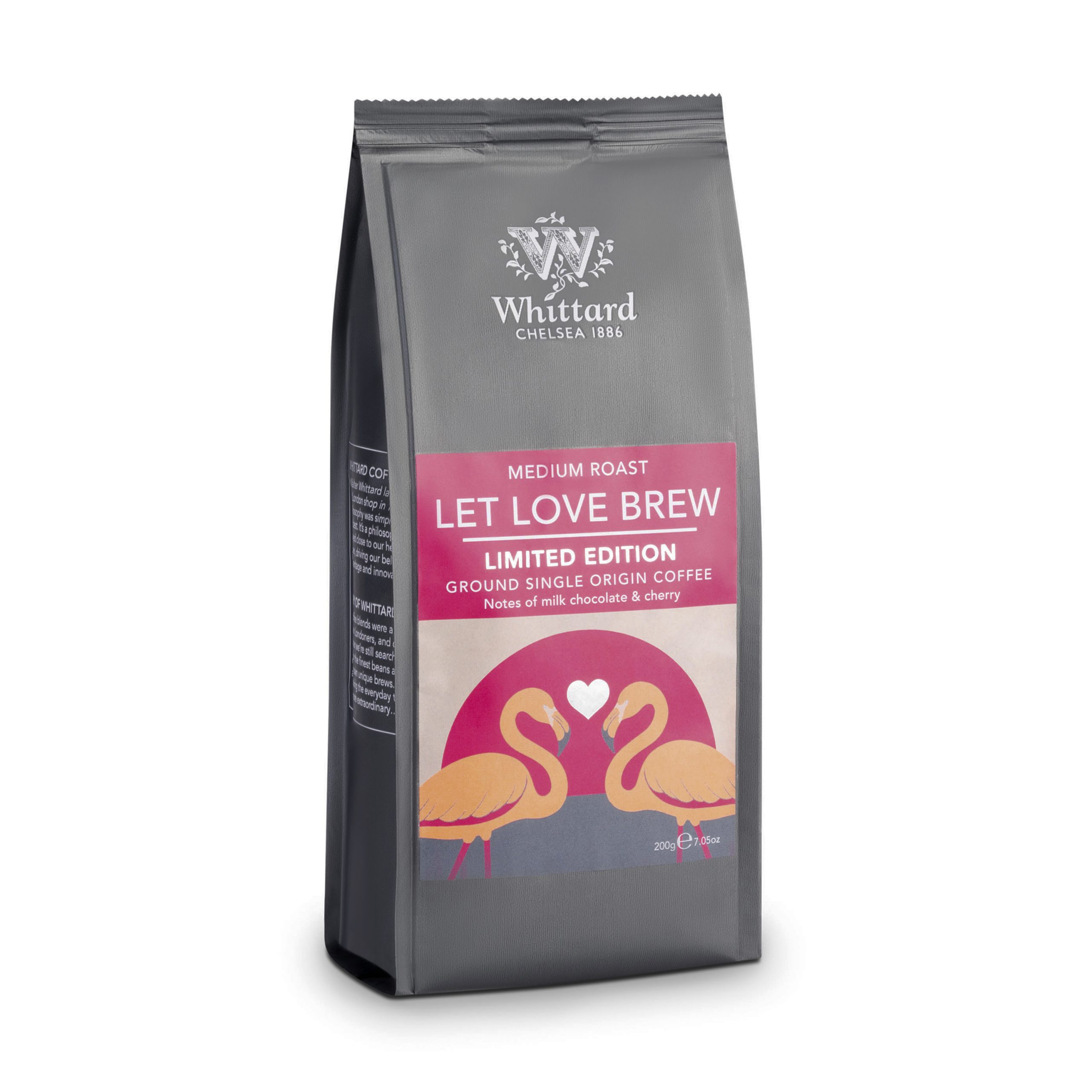 ”Let Love Brew” Limited Edition Malet Kaffe 200g - Whittard