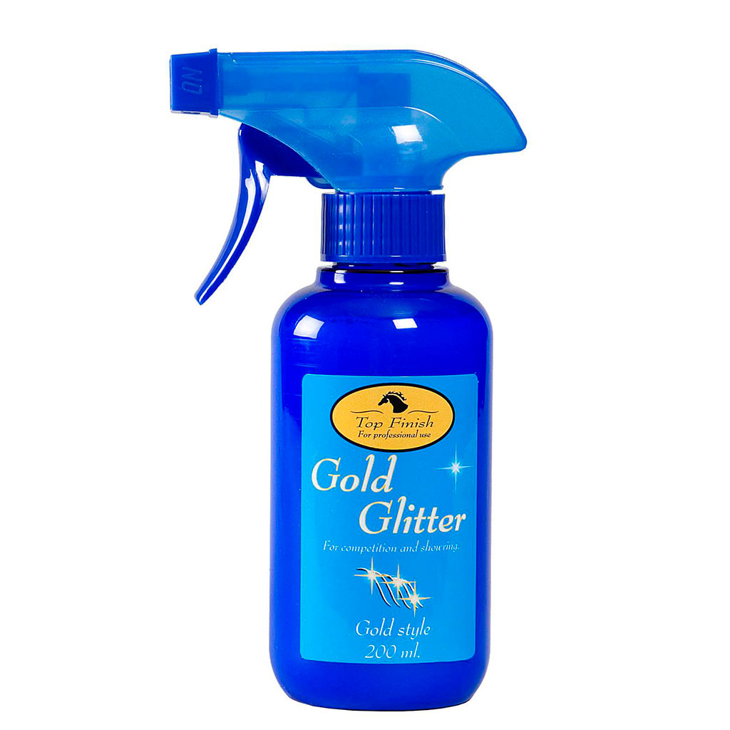 Glitterspray Top Finish  200ml sølv, gull, kobber, lilla