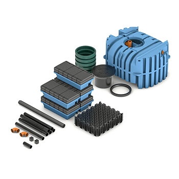 FANN Blue 2200L INDRÄN Plus Infiltration WC+BDT 5pe