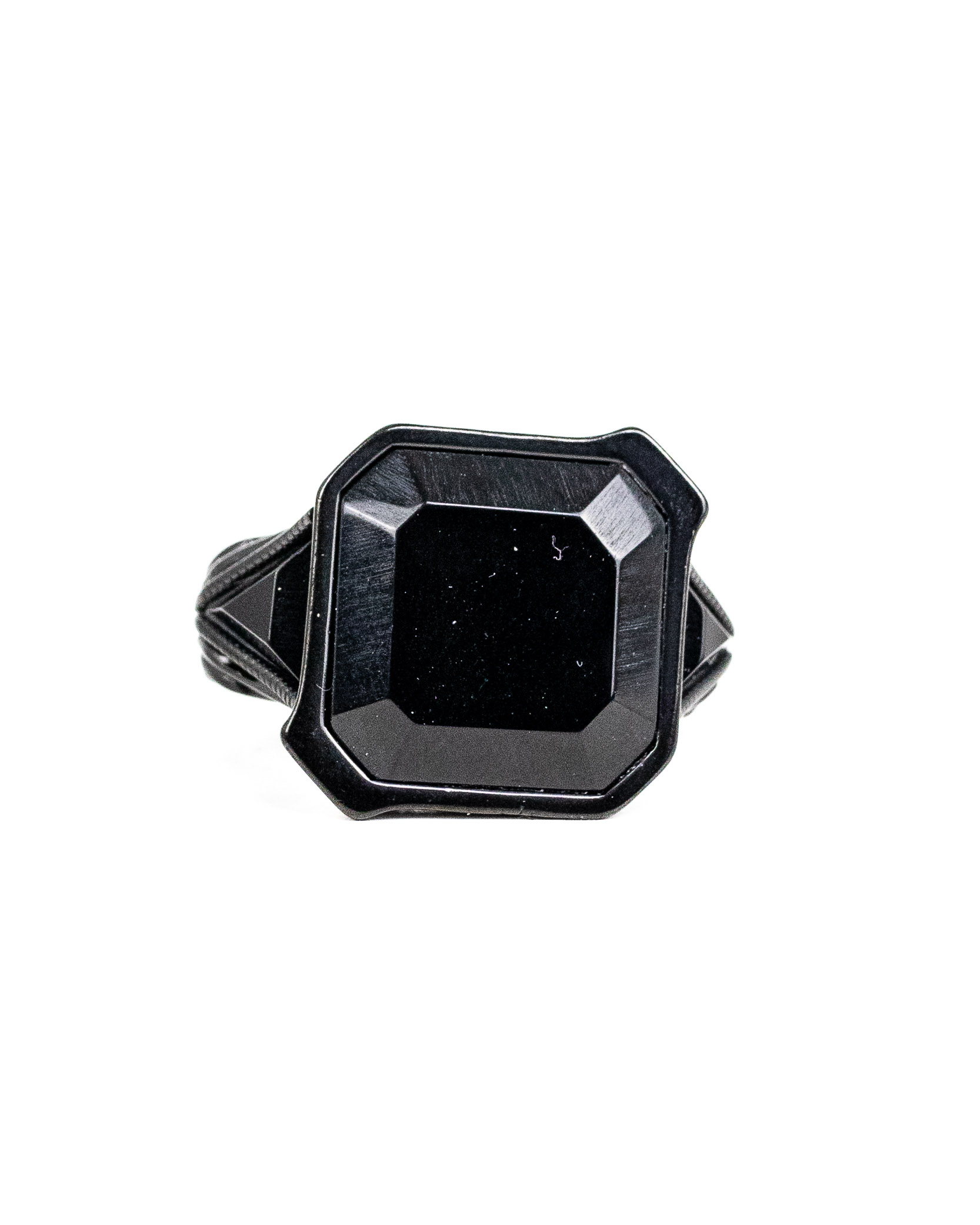 Jernhest - Hades Black - Steel ring - 2