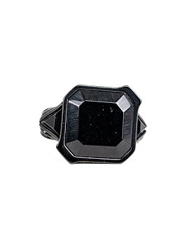 Jernhest - Hades Black - Steel ring