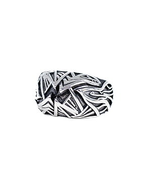 Jernhest - Haldur Silver - Steel ring