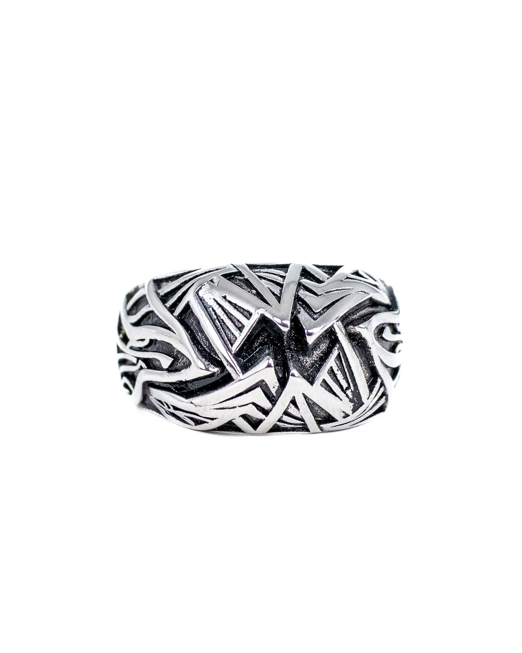Jernhest - Haldur Silver - Ring i stål - 2