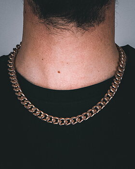 Jerhest - Pajala Gold - Necklace Cuban Link