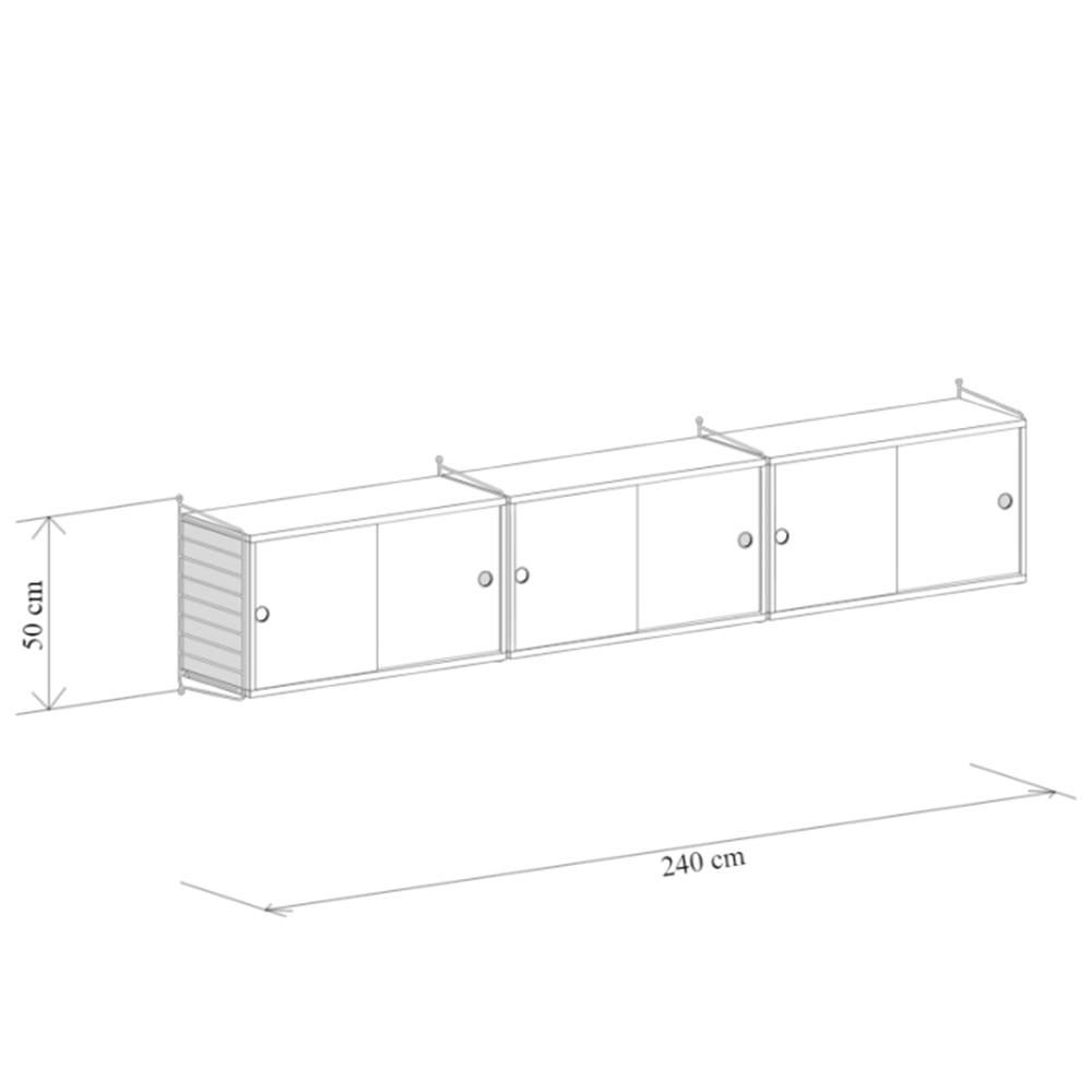 String System Set 1 (50x240 cm) - 3