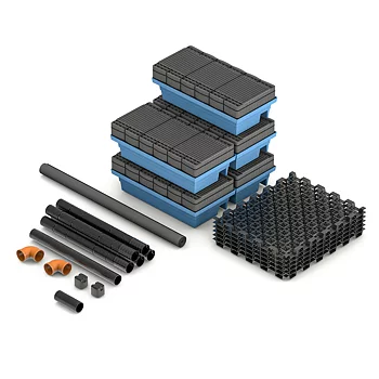 FANN INDRÄN Plus, paket I5, WC+BDT el. endast BDT, 1 hushåll
