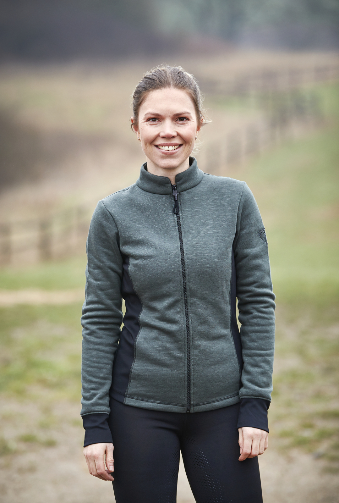 Catago Arctic 2.0 Zip Cardigan Olive Green Leaf - 8
