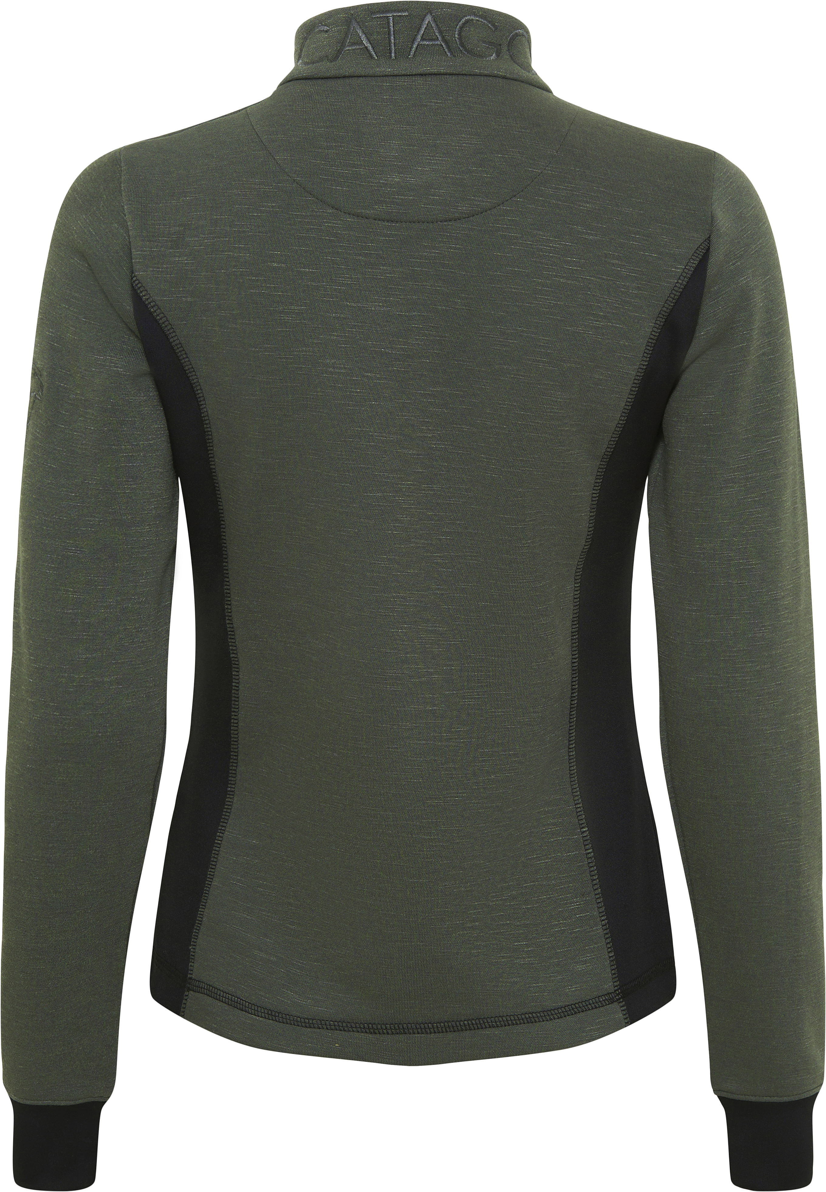 Catago Arctic 2.0 Zip Cardigan Olive Green Leaf - 2