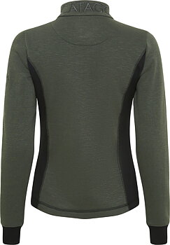 Catago Arctic 2.0 Zip Cardigan Olive Green Leaf