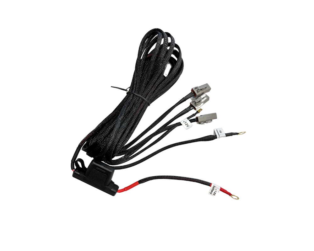 Reläkabelsats Heavy Duty Pro med 3 x DTP-kontakter12V