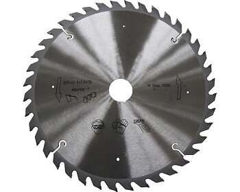 Sågklinga 255x2,3 40T 30mm Hål