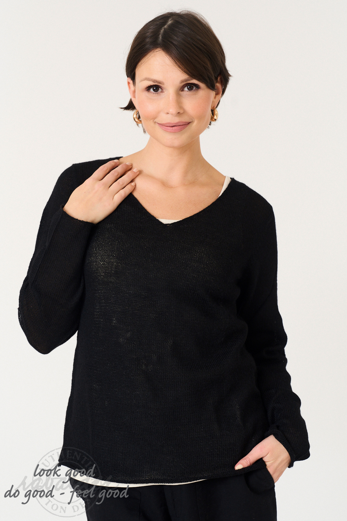 Juliana alpaca jumper  svart - 2