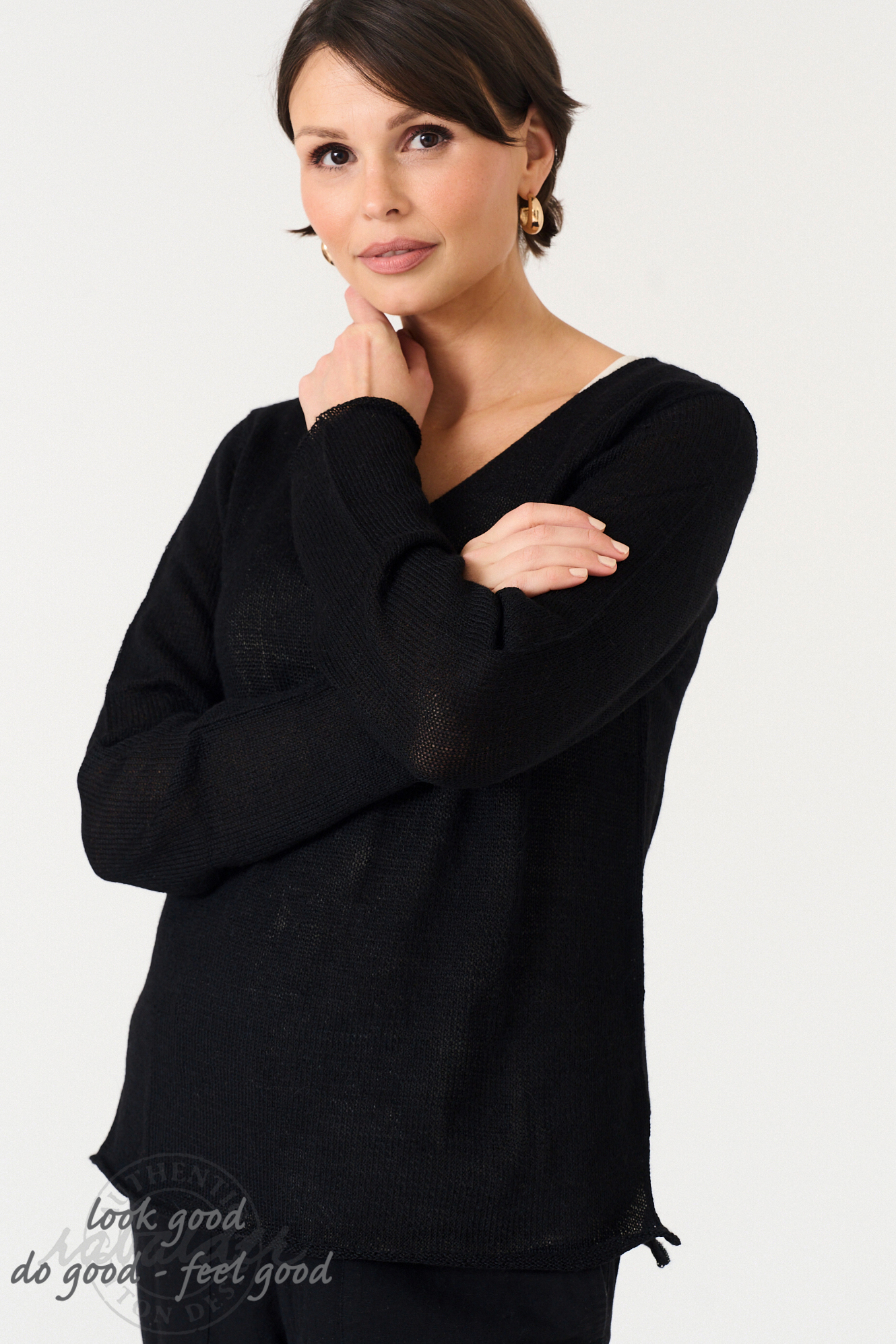 Juliana alpaca jumper  svart - 3