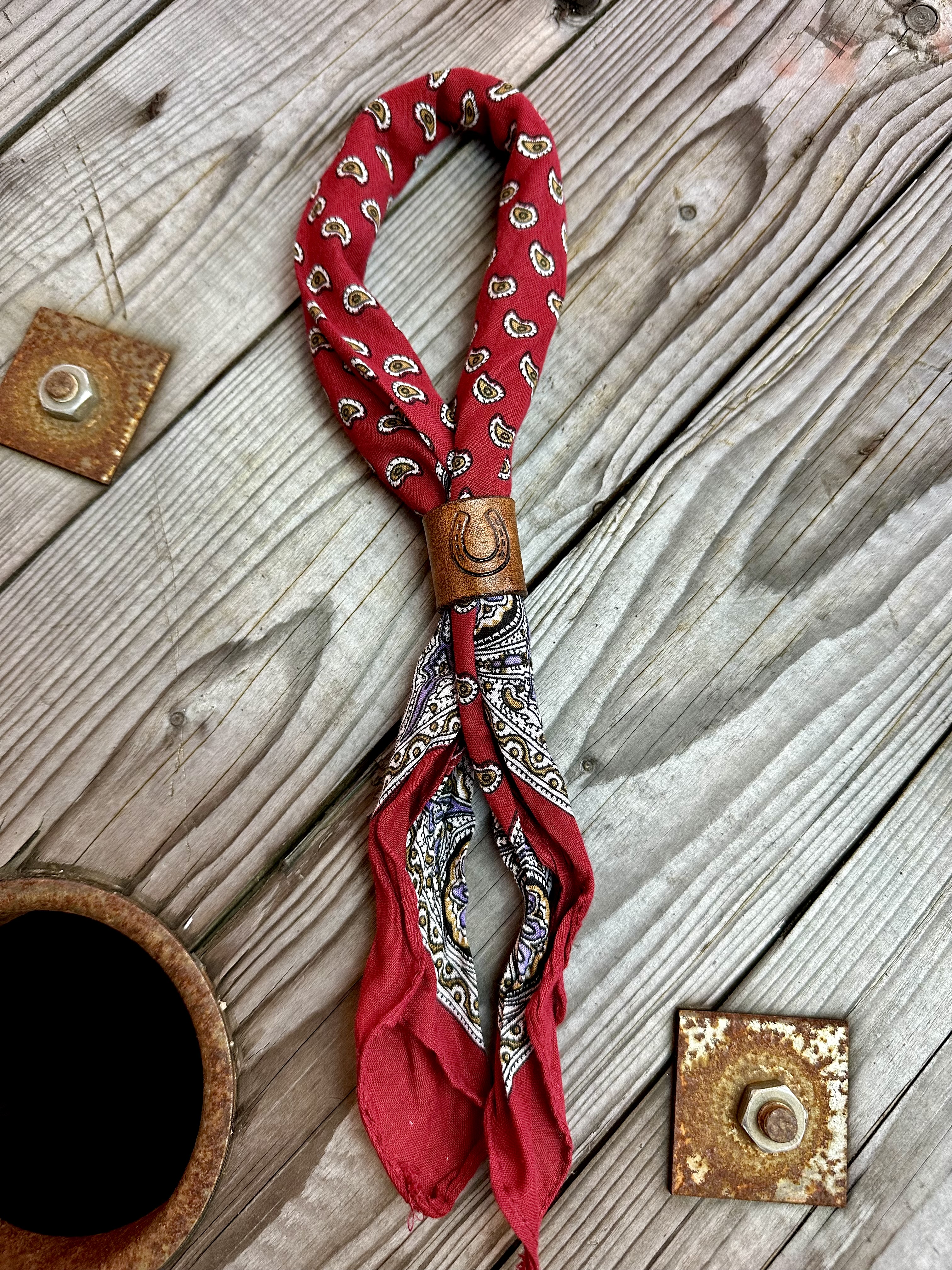 Bandana bolo Lucky hästsko - 2