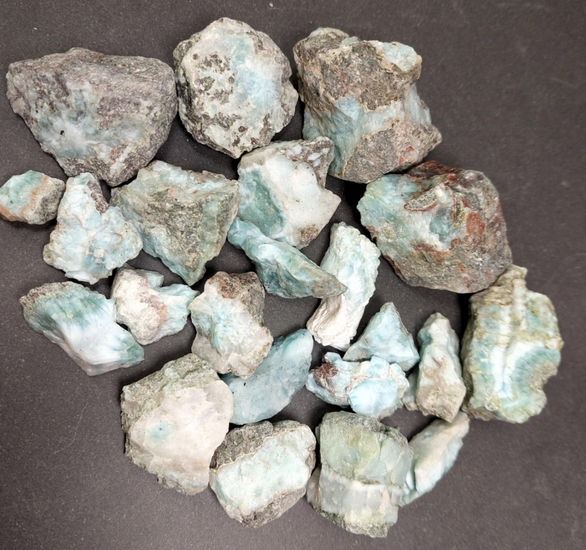 Larimar, Rå  - 3