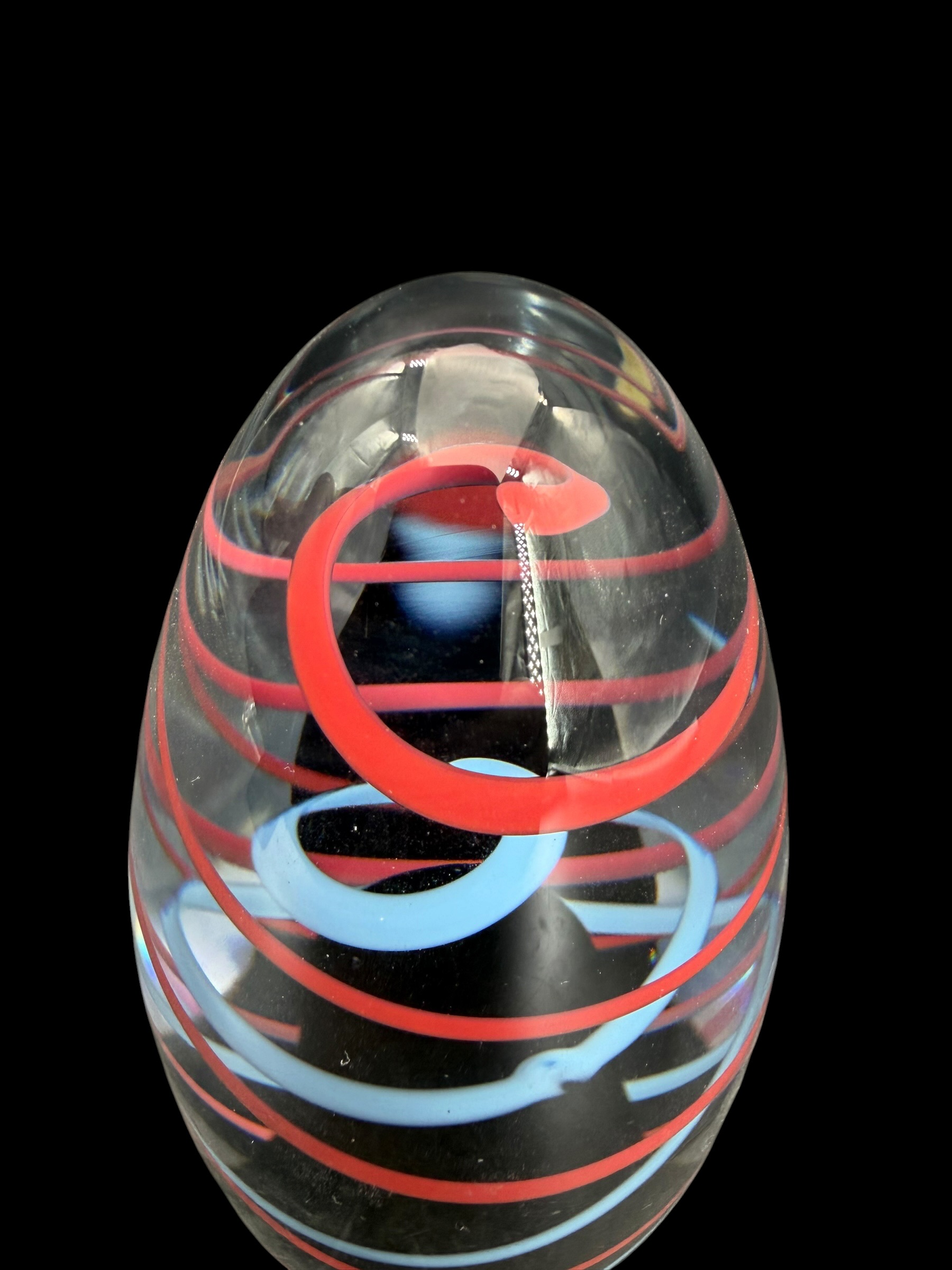 Strömberghyttan, Erik Höglund, konstglas, nr 374 av 400 tillverkade  - 2