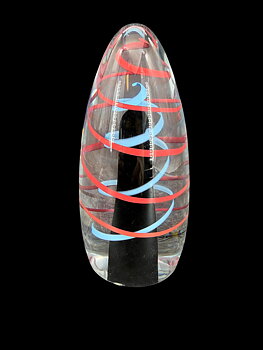 Strömberghyttan, Erik Höglund, konstglas, nr 374 av 400 tillverkade 