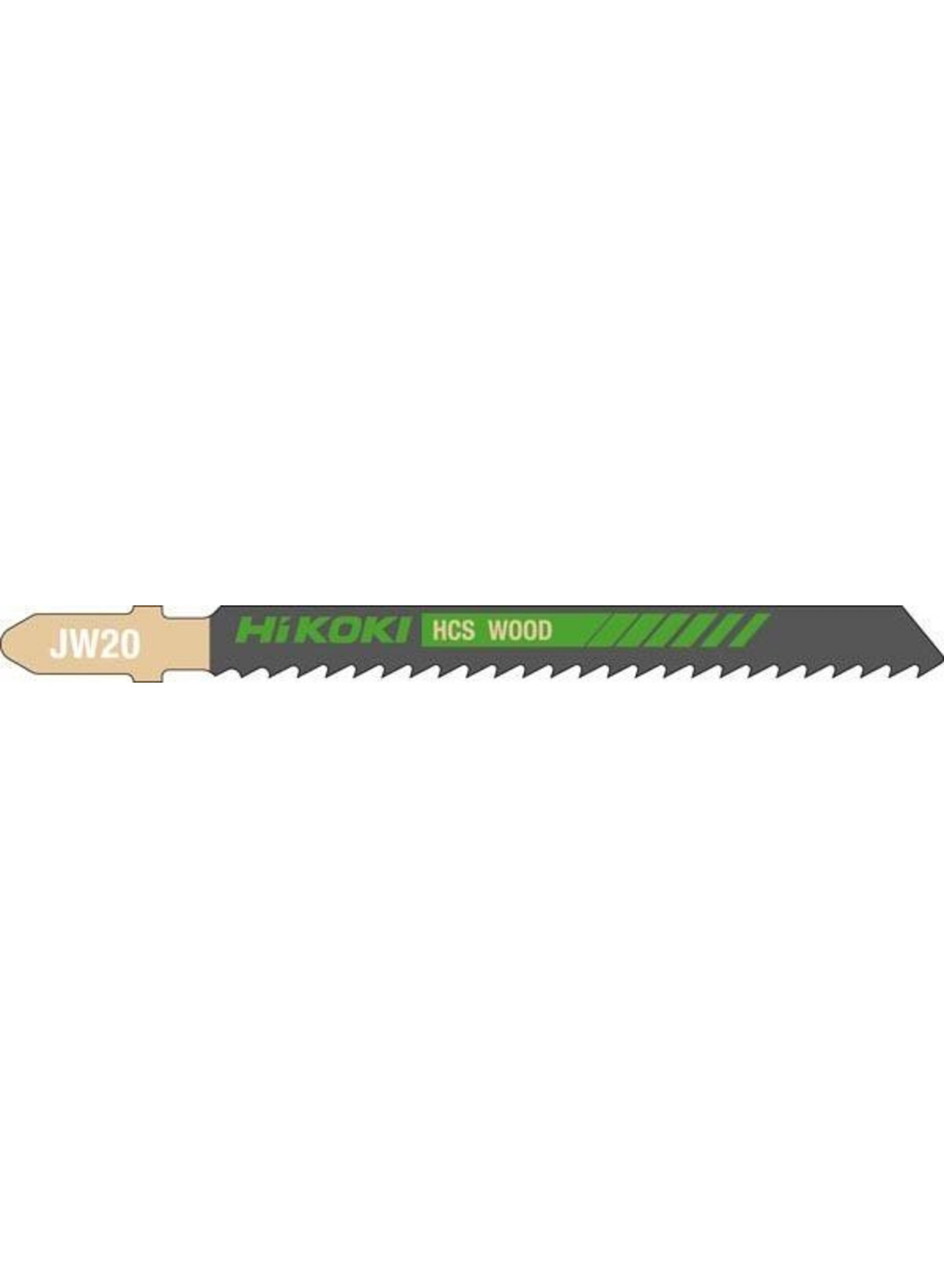 Sticksågsblad 75mm HCS 8TPI JW20 Trä 5st
