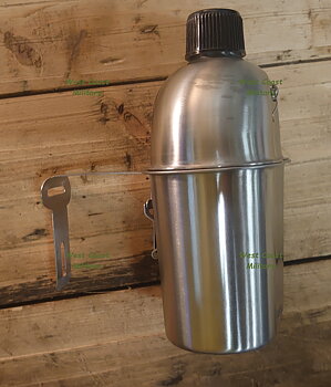Canteen and cup
