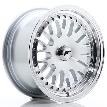 15" JR Wheels JR10 - Silver Machined Face