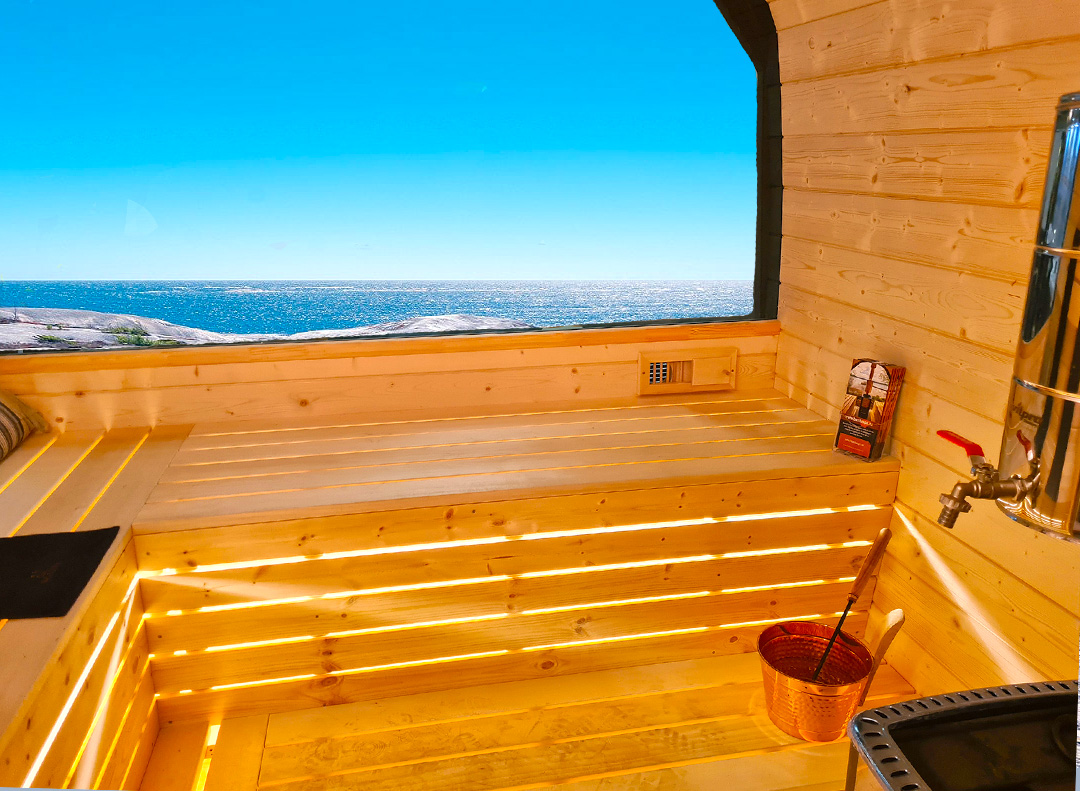 Bastuvagn Ramsö 3m med Relax/Omklädningsrum - 8