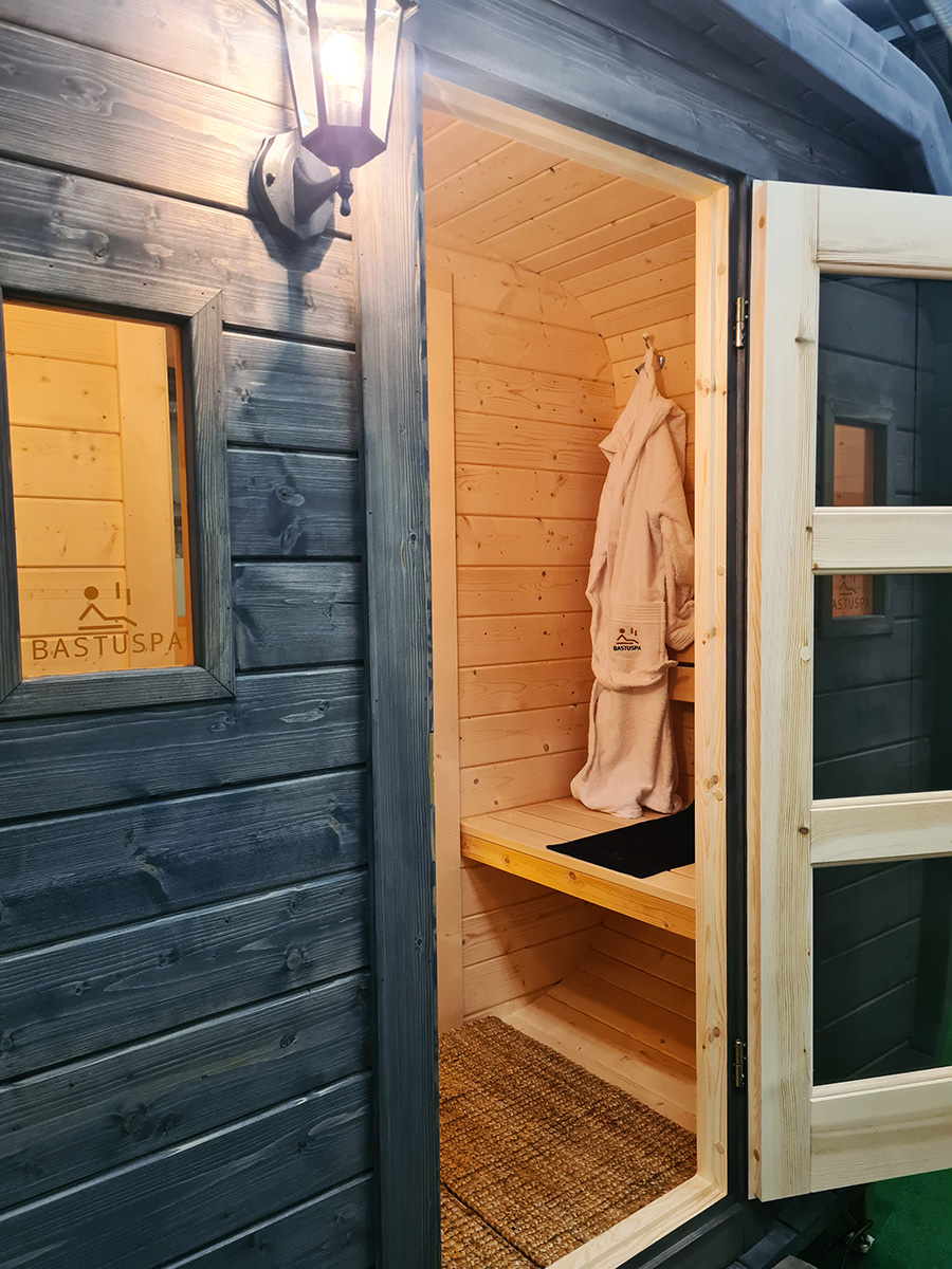 Bastuvagn Ramsö 3m med Relax/Omklädningsrum - 7