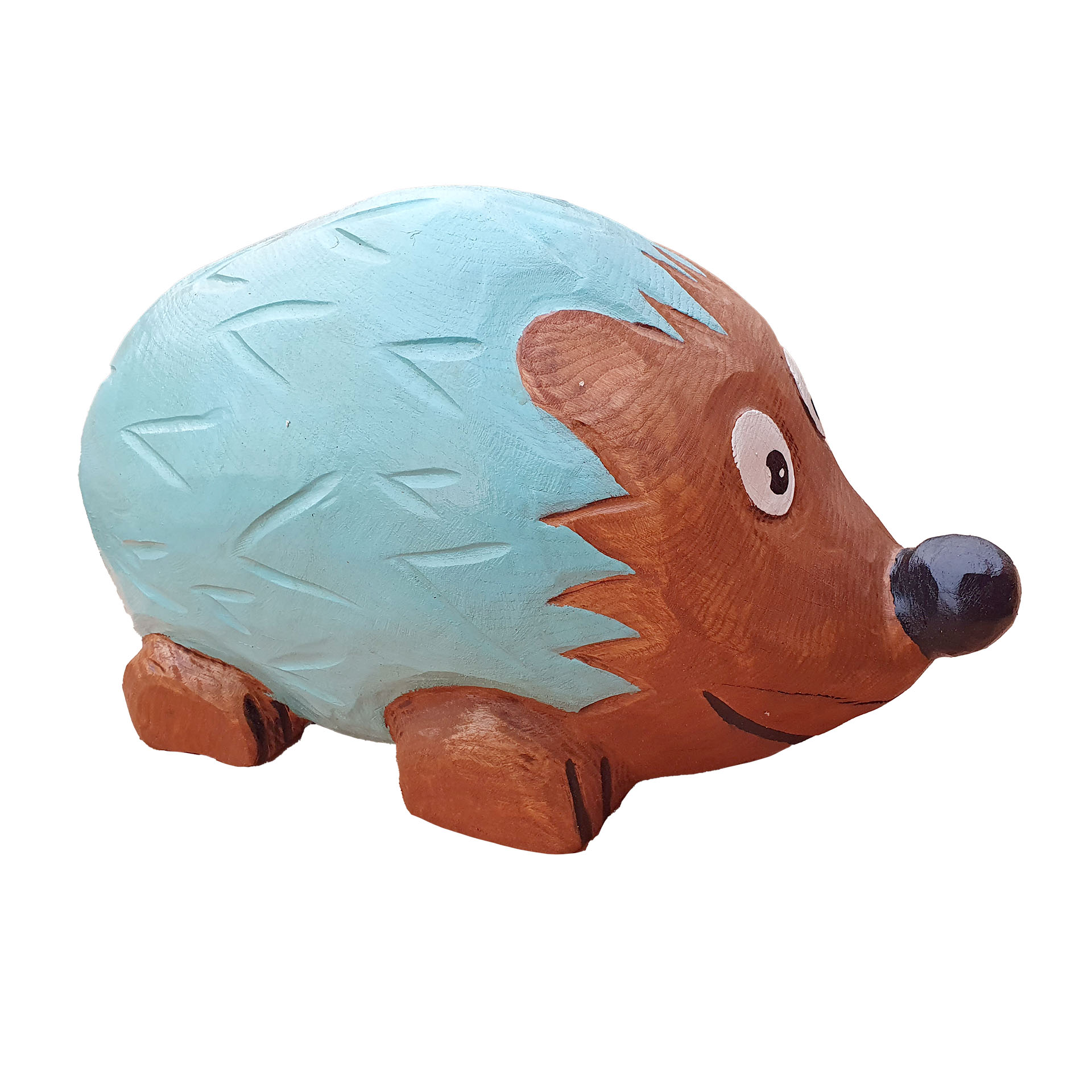 Treskulptur Pinnsvin eventyr - 3