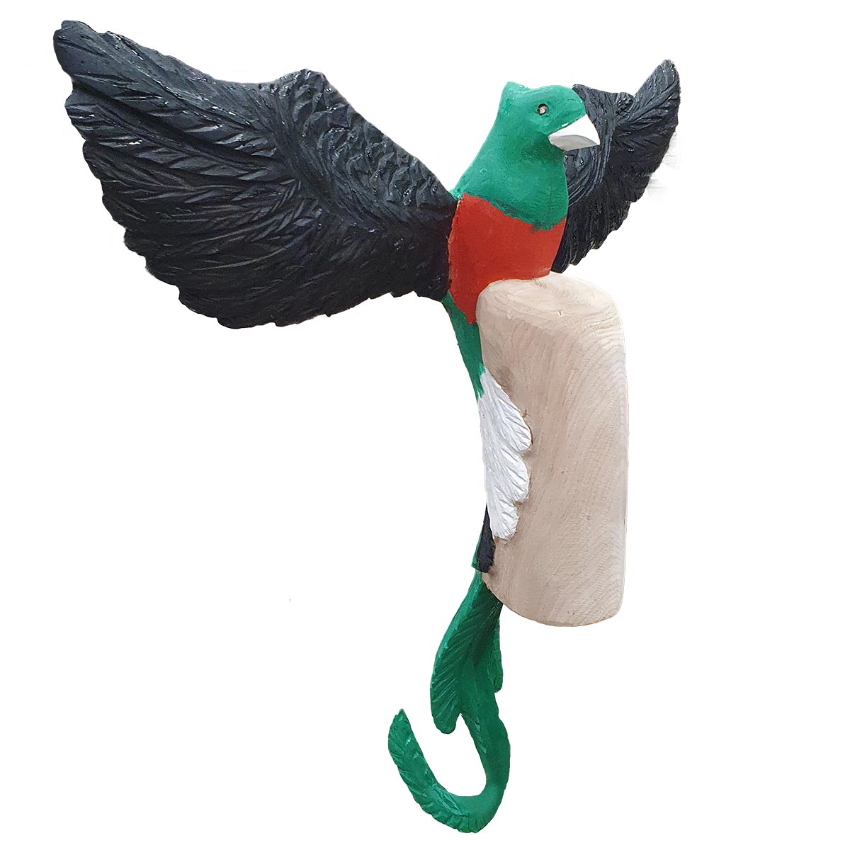 Treskulptur Fugl Føniks