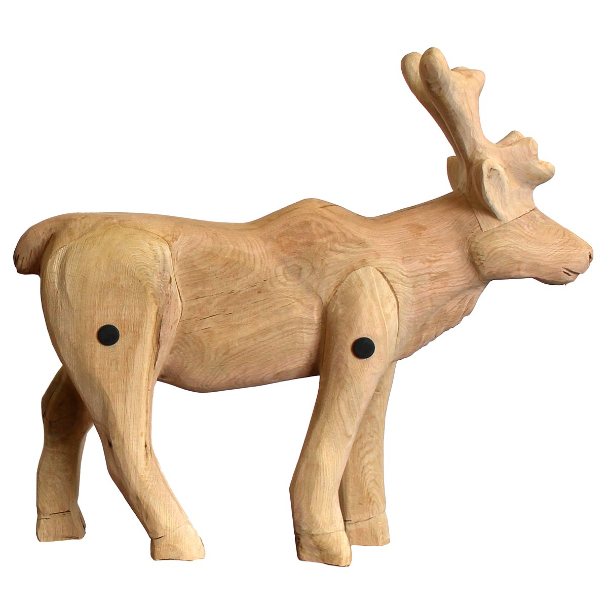 Träskulptur Ren Verklig - 5