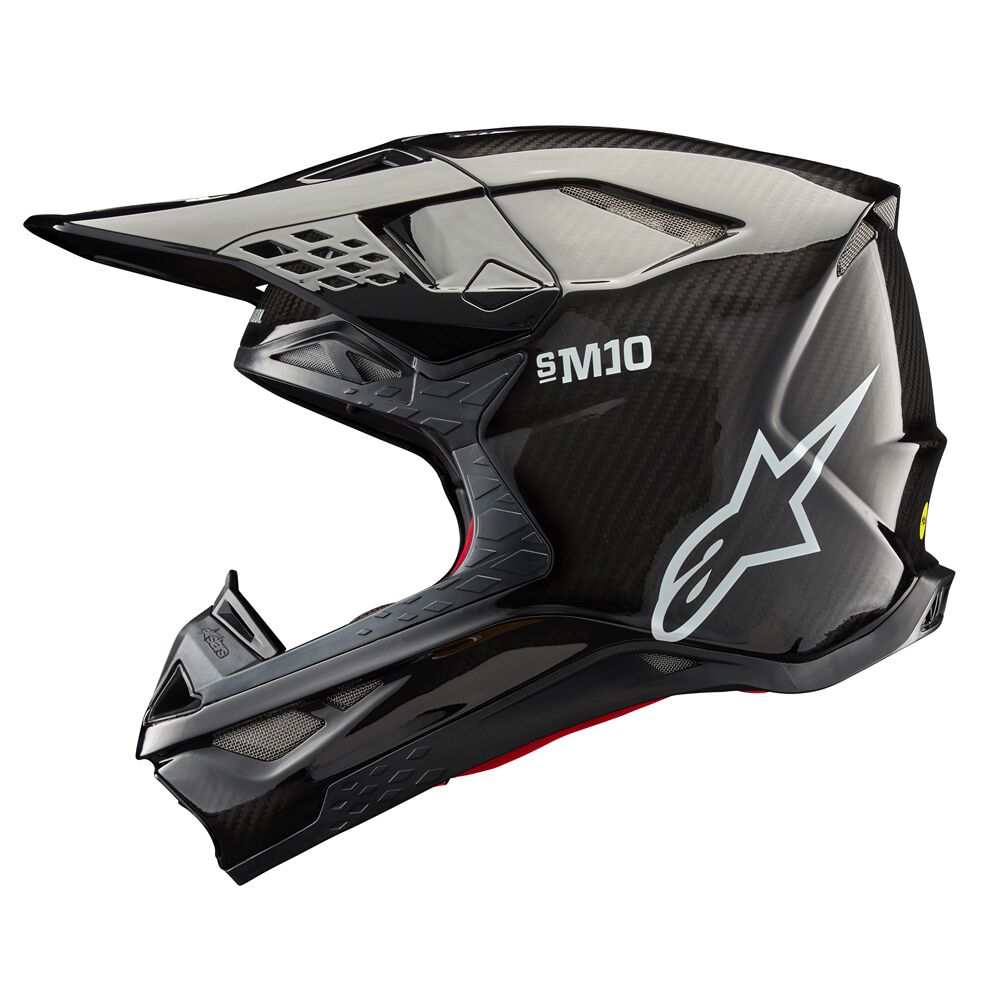 Alpinestars Supertech M10 Solid MX Crossikypärä Musta - 6
