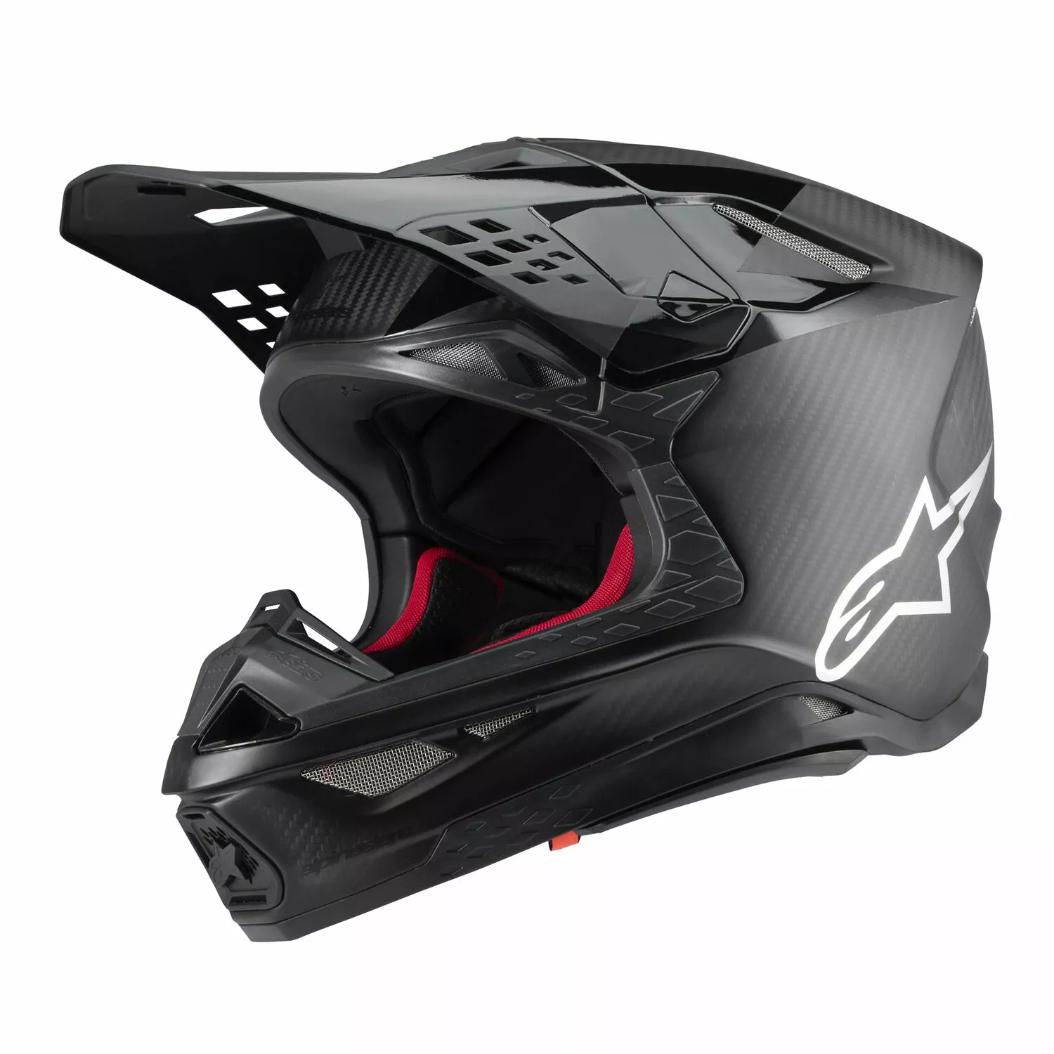 Alpinestars Supertech M10 Fame Crosshjelm Sort