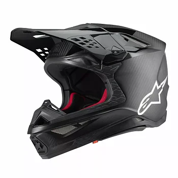 Alpinestars Supertech M10 Fame Crosshelm Schwarz