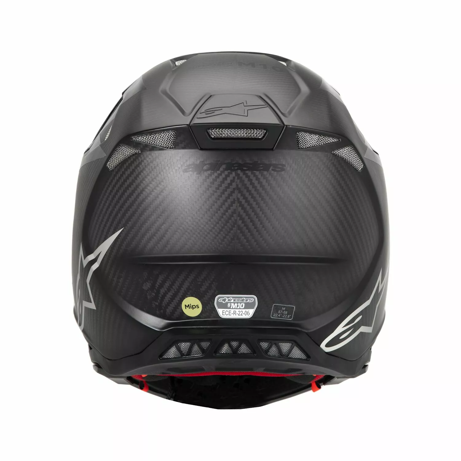 Alpinestars Supertech M10 Fame Crosshjelm Sort - 3