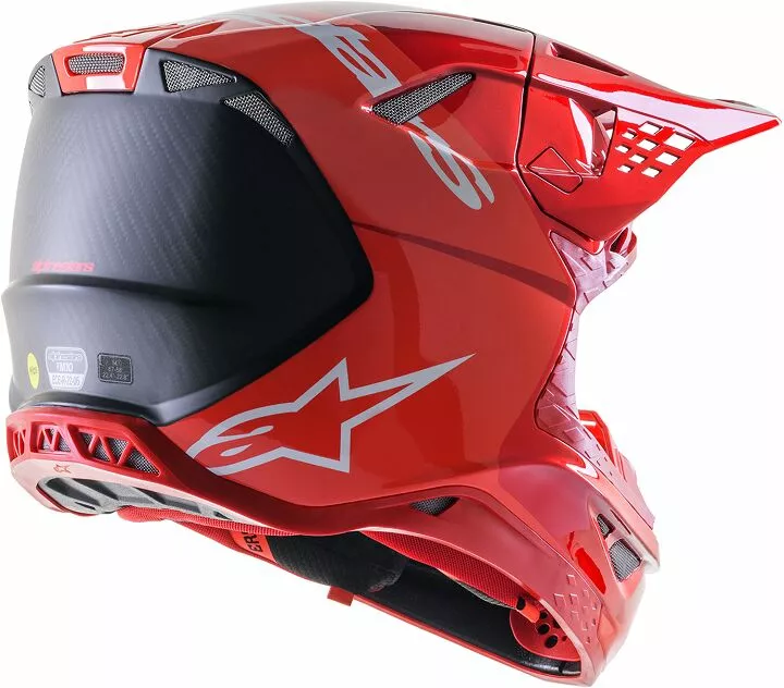 Alpinestars Supertech M10 Flood Helmet Red - 2