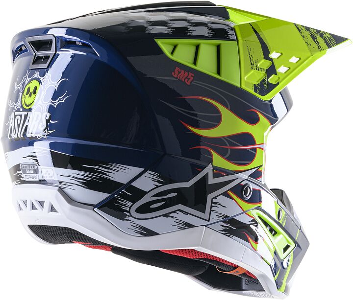 Supertech M5 Rash Casco Cross Alpinestars - 2