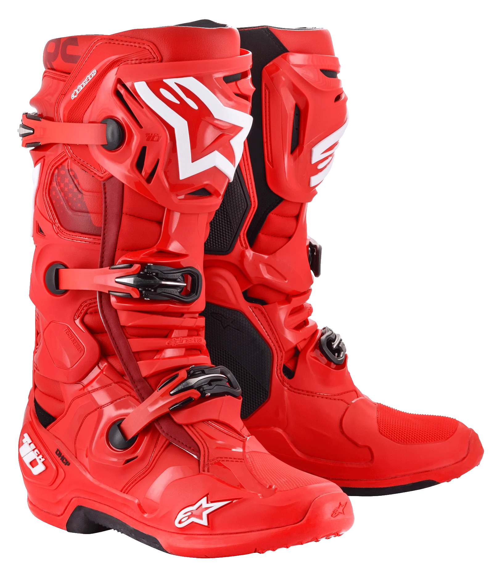 Alpinestars Tech 10 Crosstövlar Röd
