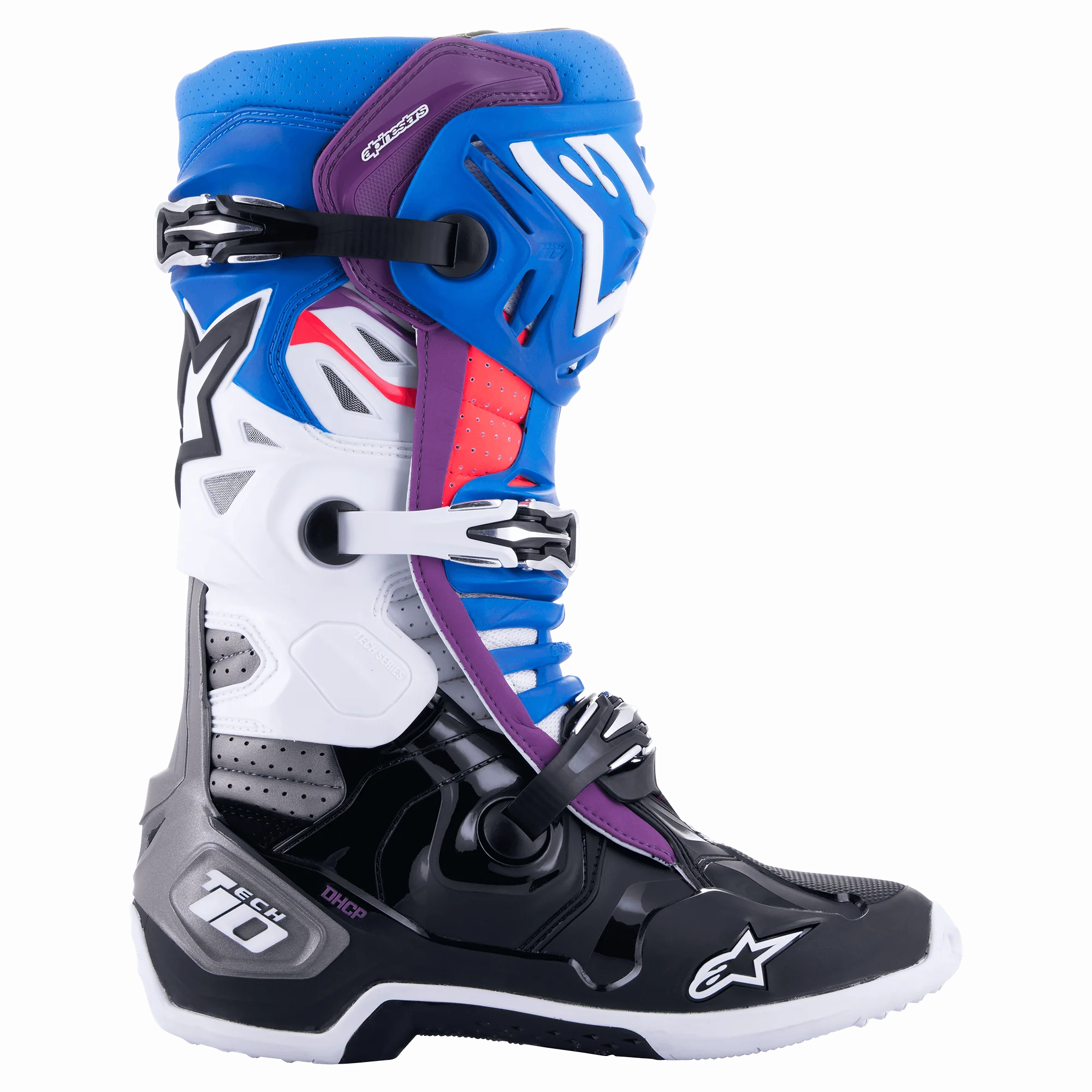 Alpinestars Tech 10 Supervented Crosstövlar Svart/ Blå/ Vit - 2