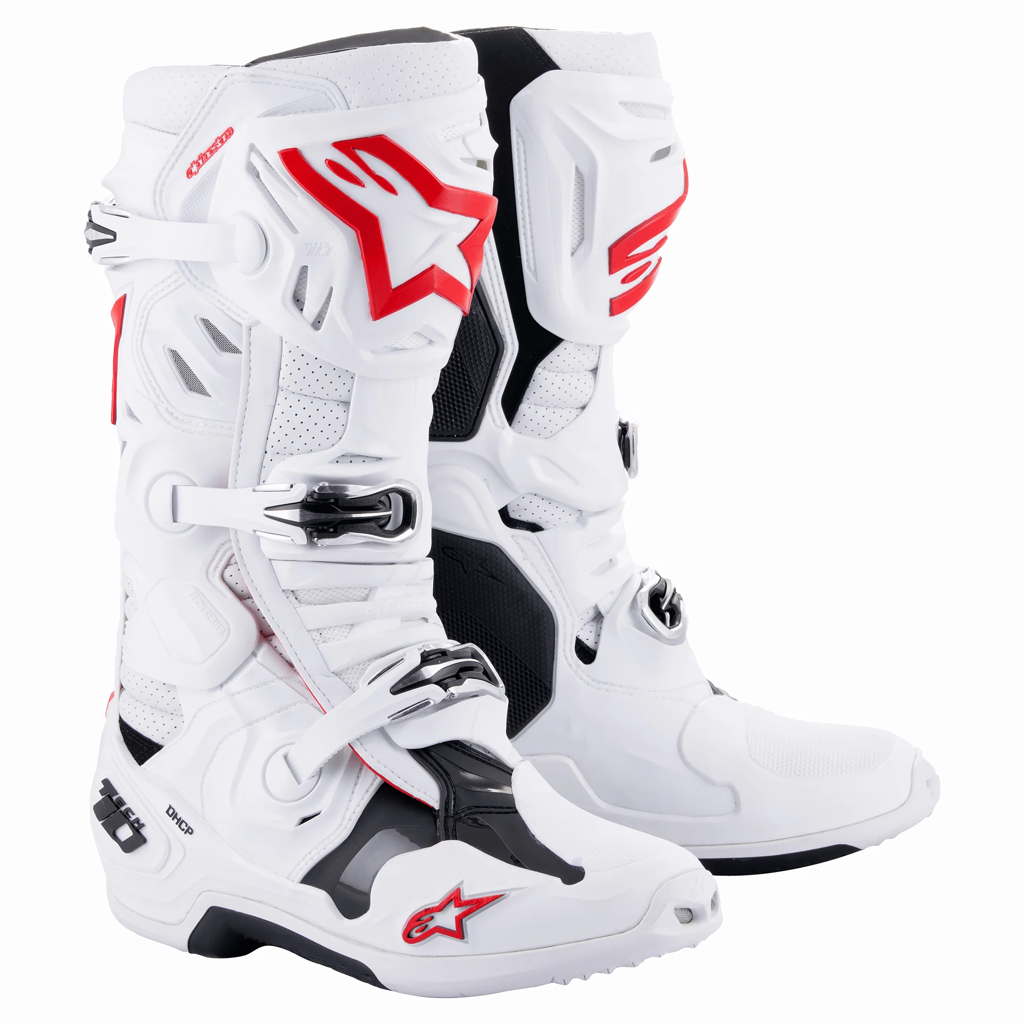 Alpinestars Tech 10 Supervented Crossstøvler Hvid
