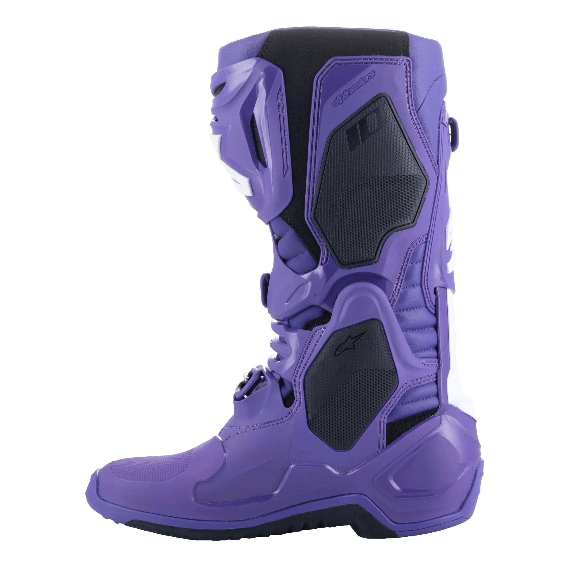 Alpinestars Tech 10 Crosslaarzen Zwart/ Purper - 4