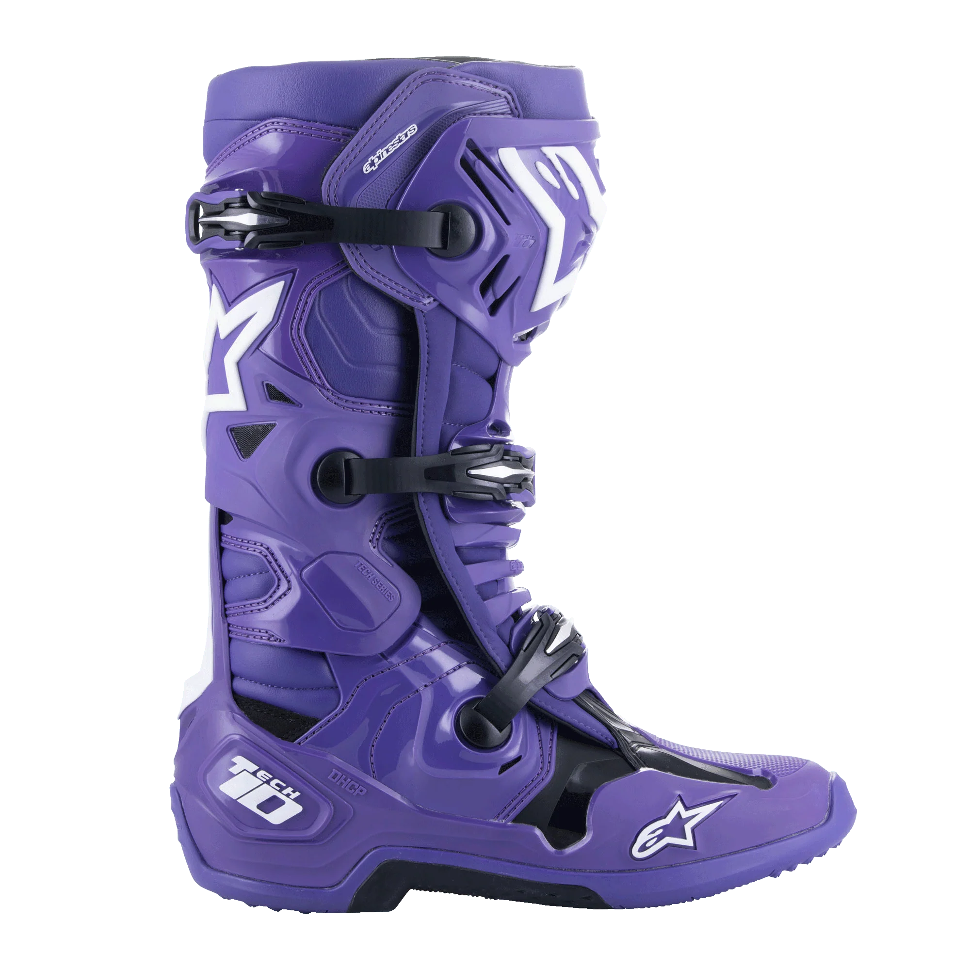 Alpinestars Tech 10 Crosslaarzen Zwart/ Purper - 2