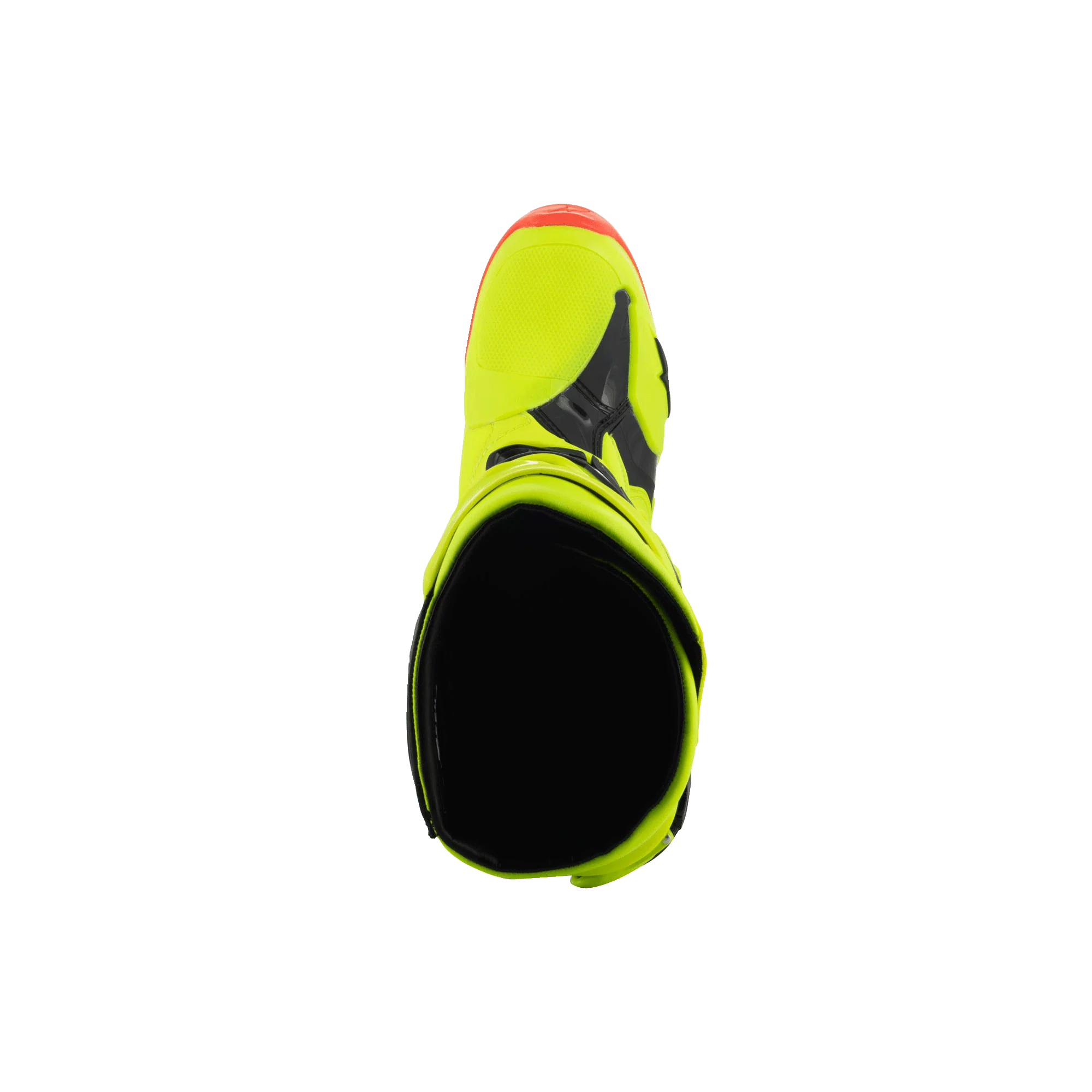 Tech 10 Botas de Cross Alpinestars Negro/ Hi-Vis Rojo/ Hi-Vis Amarillo - 4