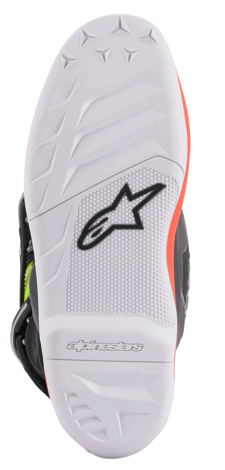 Bota TECH 7S juvenil Alpinestars Negro/ Gris/ Rojo/ Blanco/ Amarillo - 7