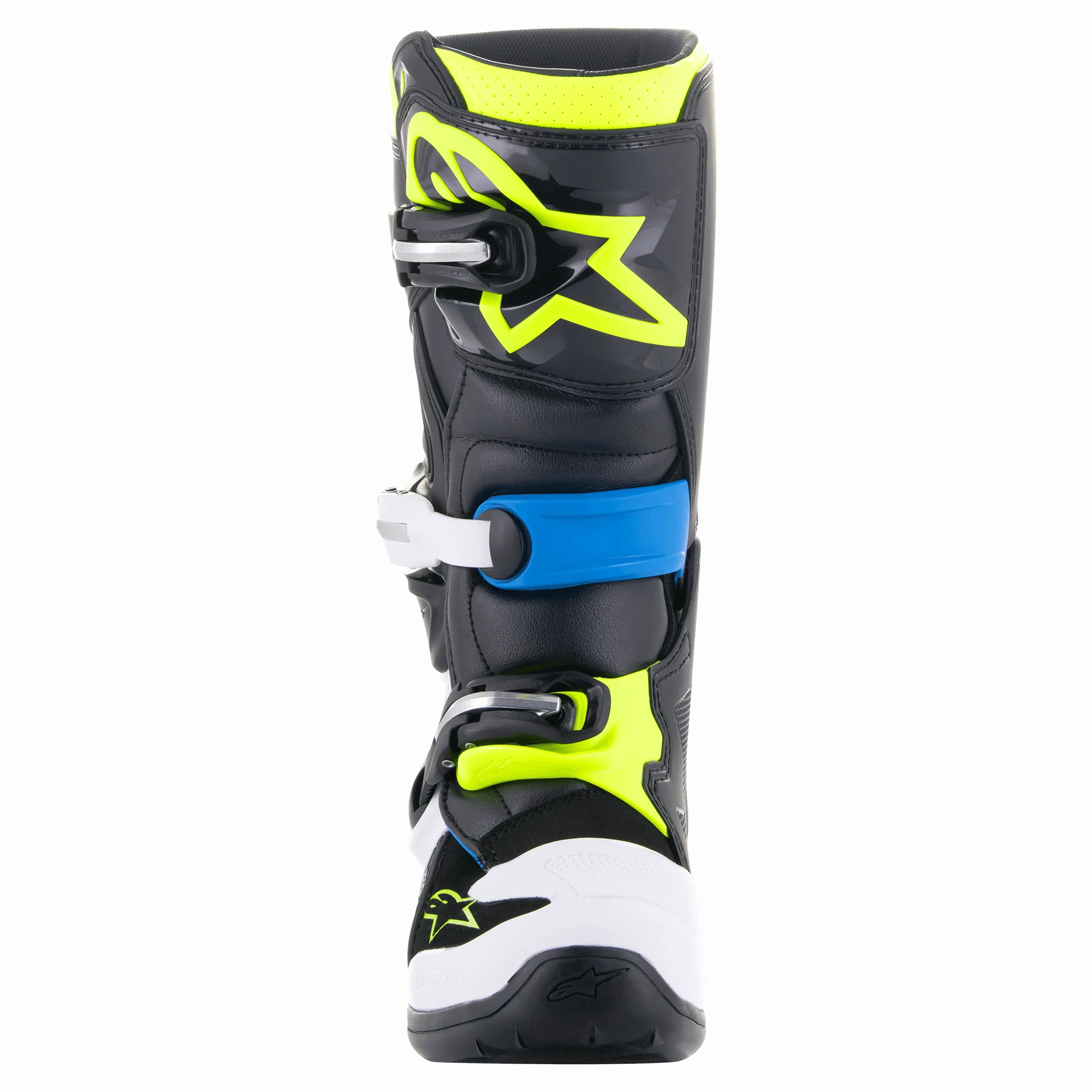 Alpinestars Tech 7S Kinderstiefel Schwarz/ Blau/ Wieß/ Gelb - 3