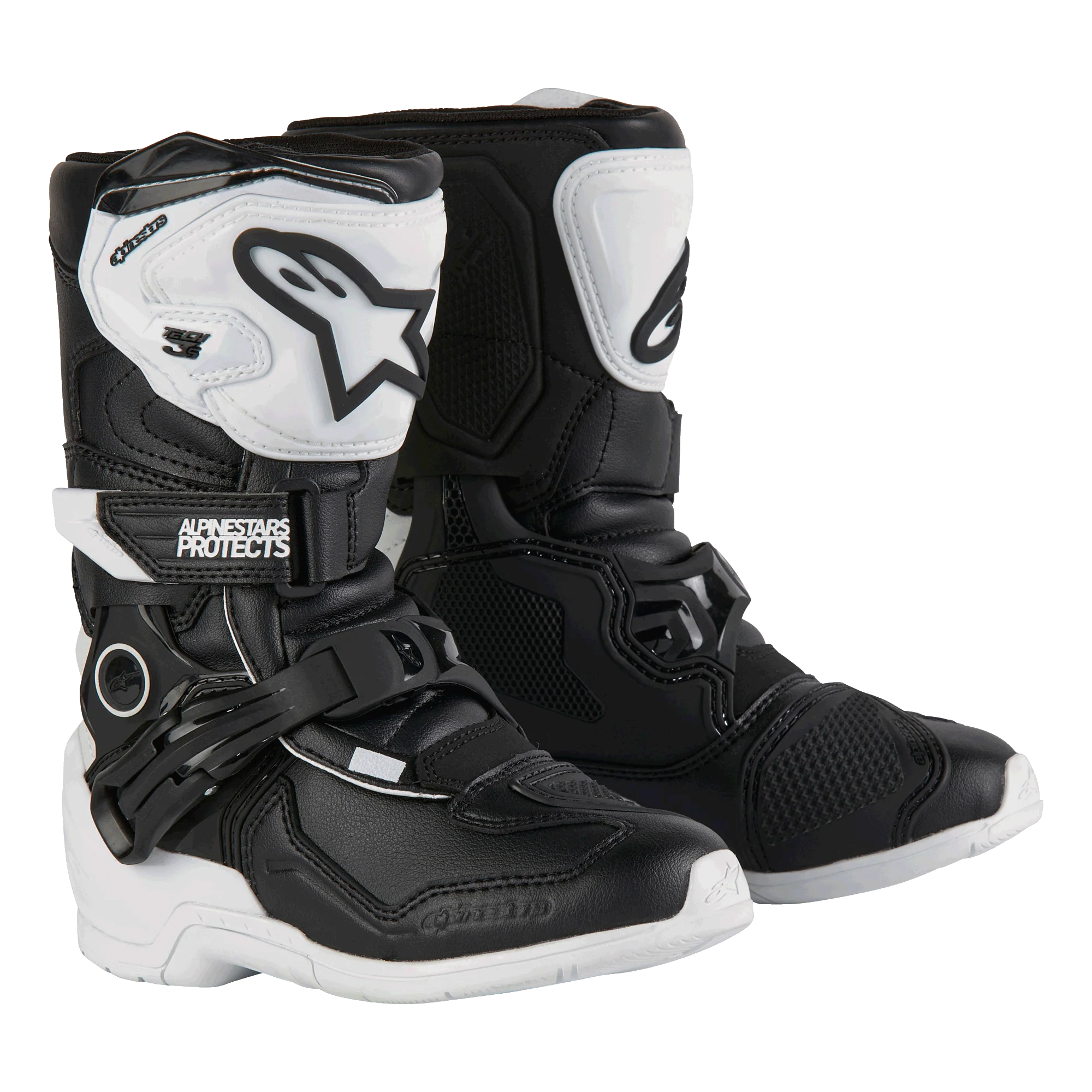 Alpinestars Kids Tech 3S Crosstövlar Svart/ Vit