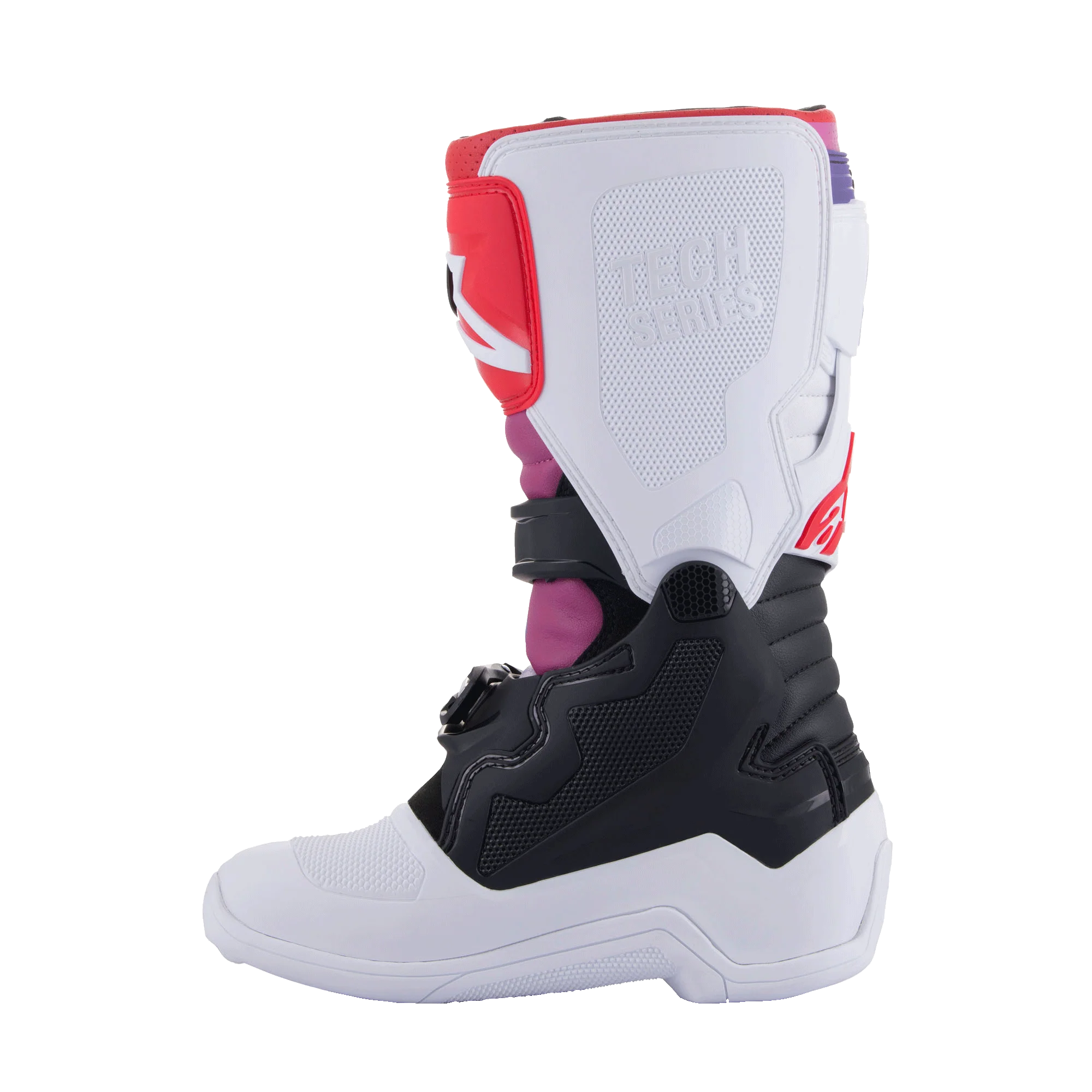 Alpinestars Youth Tech 7S Crossisaappaat Musta/ Rainbow/ Valkoinen - 3