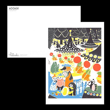 MOOMIN Who will comfort Toffle? Vykort - 342